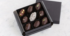 Dubai Kunafa Pistachio Chocolate Dates (21 Pieces | 16.01 oz / 1 lb / 454g)